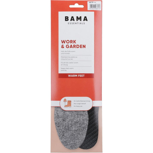 Dasco Bama Essentials Work & Garden Insoles Orange