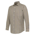 Beretta Bryggen Shirt Men's Cotton Check Brown & Beige