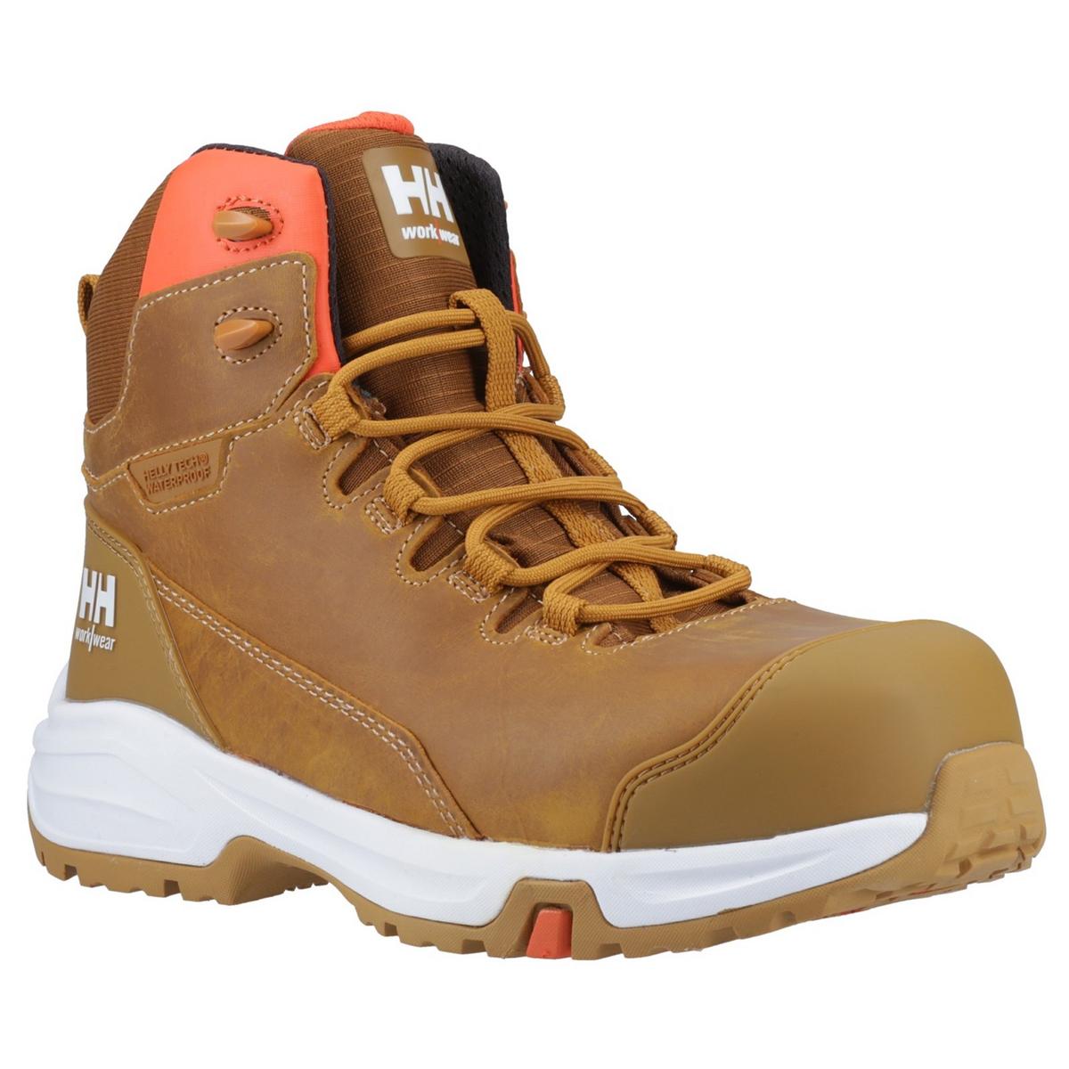 Helly Hansen Workwear Manchester Ltr Mid Safety Boots Wheat - Main Image