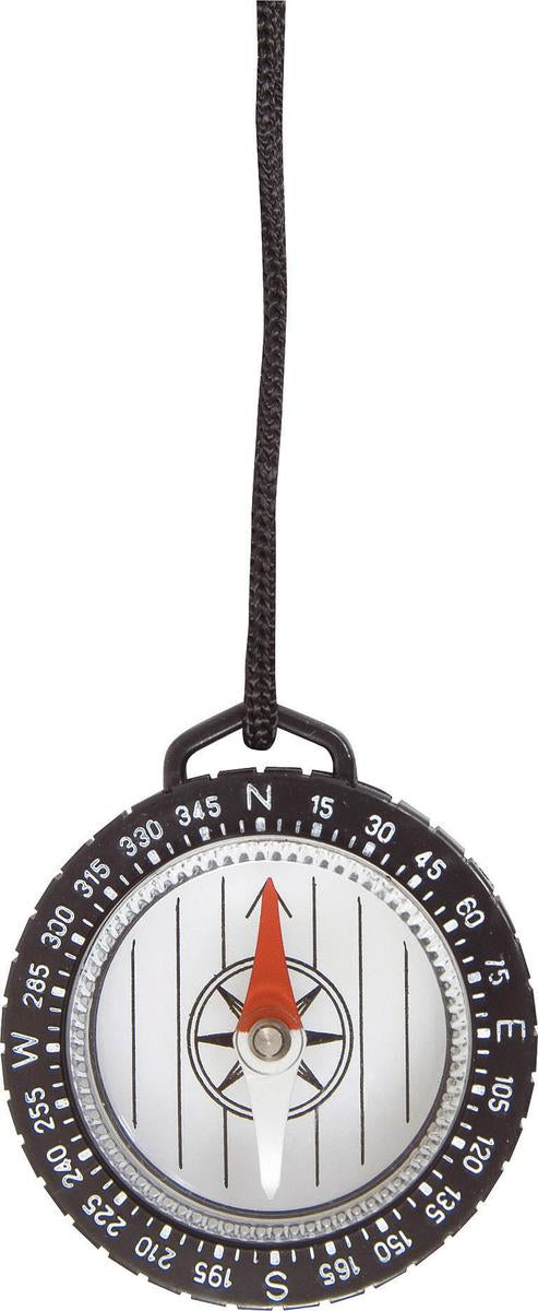 Mil-com Compass on Lanyard Black