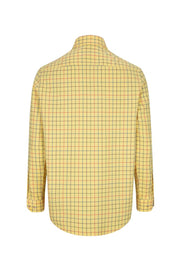 Hoggs of Fife Governor Premier Tattersall Shirt  Gold Check