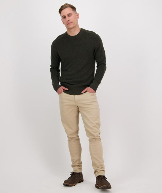 Swanndri Otahu River Crew Neck Merino Forest BushWear