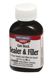 Birchwood Casey Gun Stock Clear Sealer & Filler 3 ounce