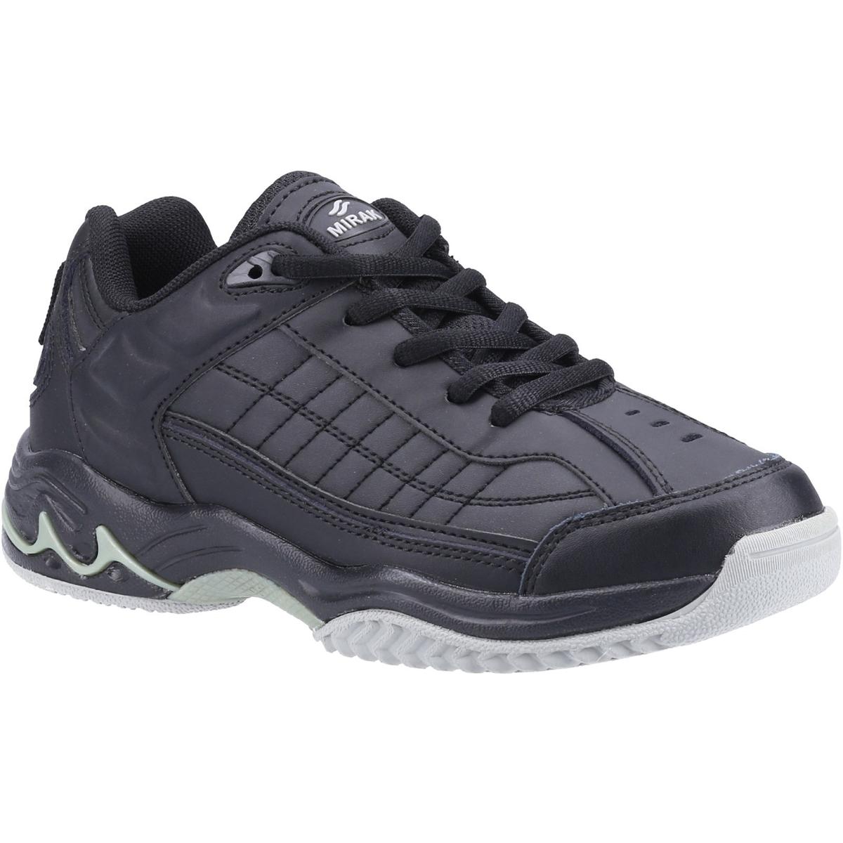 Mirak Contender Trainer Bianco | Scarpa Unisex Ginnastica Pelle E Allacciatura | Taglia 44 - 4