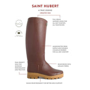 Le Chameau Men's Saint-Hubert Heritage Leather Lined Boot