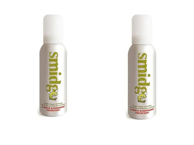 BushWear Smidge Midge Repellent (pump spray) 75ml Bundle Pack of 2