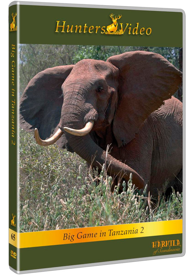 Hunters Video DVD "Big Game, Tanzania 2" DVD multi language