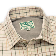 Hoggs of Fife Birch Fleece Lined Shirt Olive/Tan