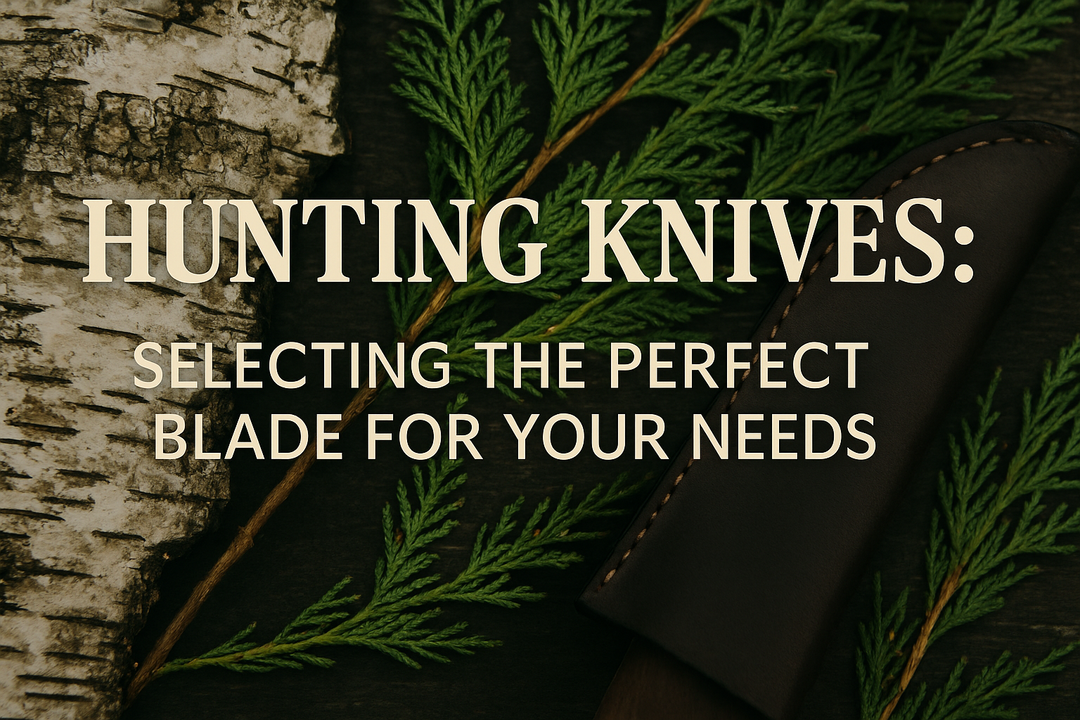 Hunting Knives: Selecting the Perfect Blade for Your Needs