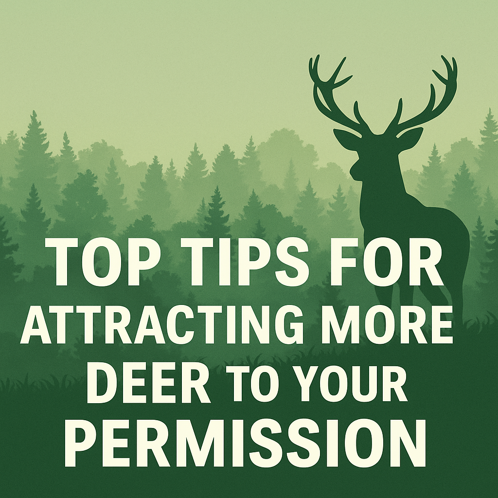 Top Tips for Attracting More Deer to Your Permission