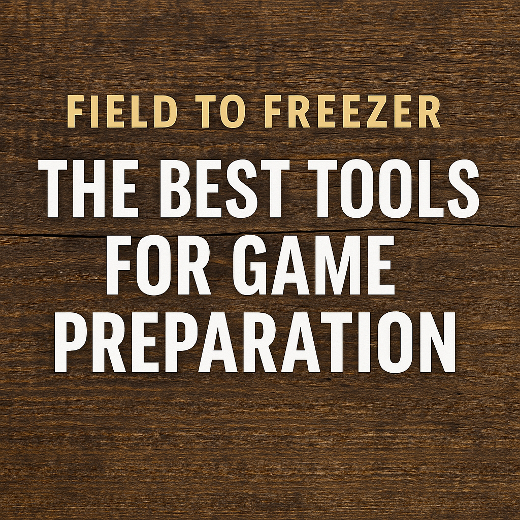 Field to Freezer: The Best Tools for Game Preparation