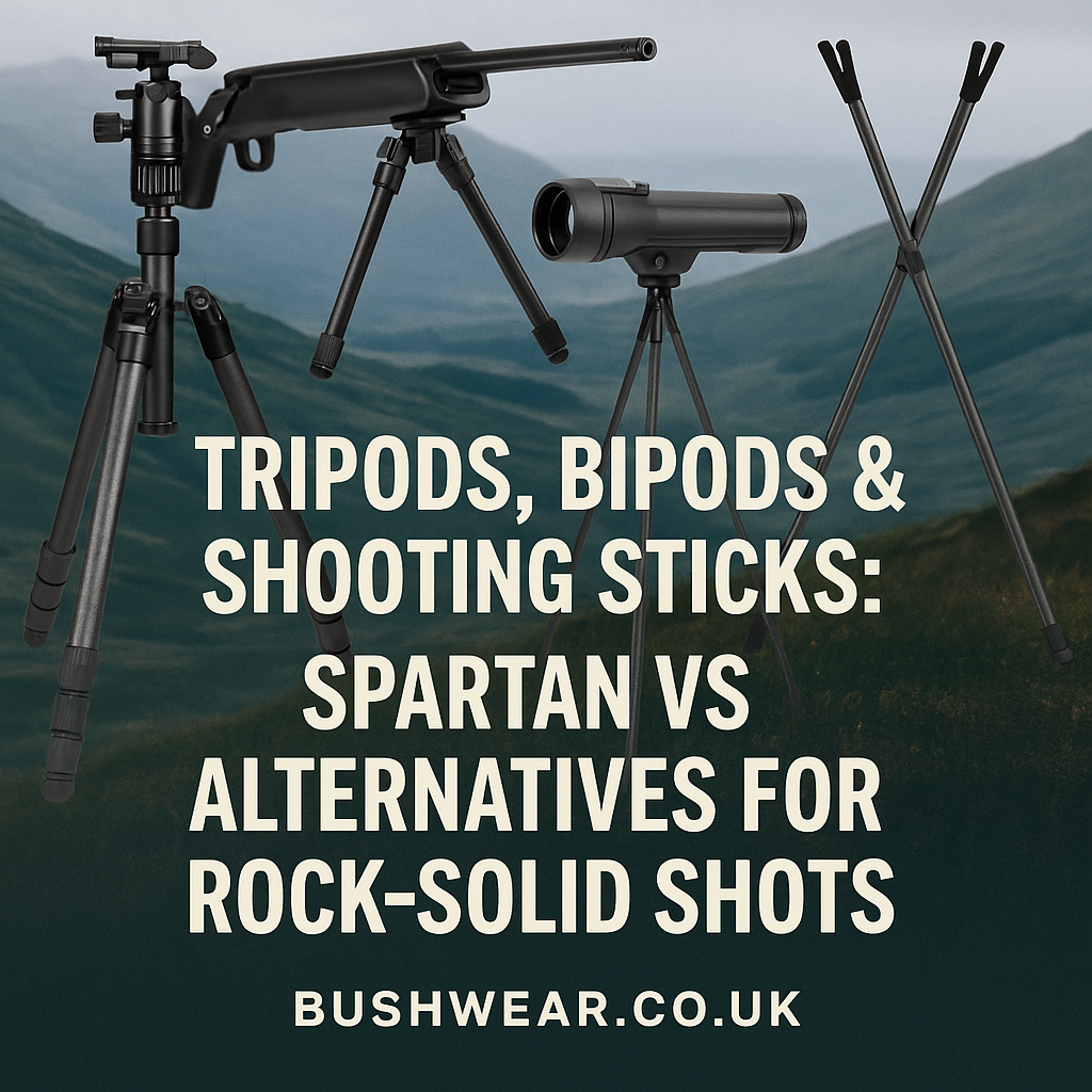 Tripods, Bipods & Shooting Sticks: Spartan vs Alternatives for Rock-Solid Shots