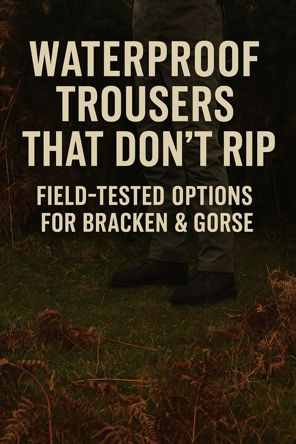 Waterproof Trousers That Don’t Rip: Field-Tested Options for Bracken & Gorse