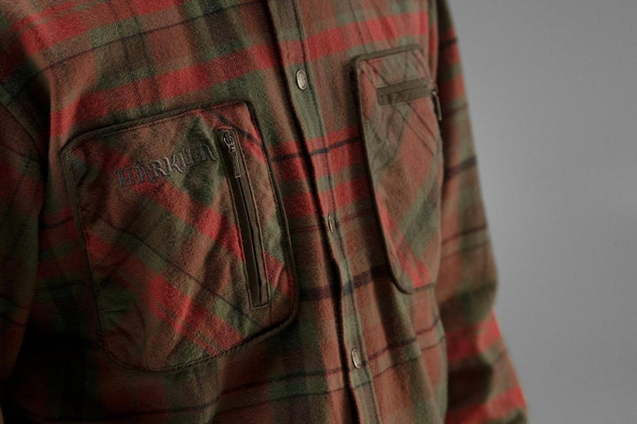 Harkila Pajala shirt Red check