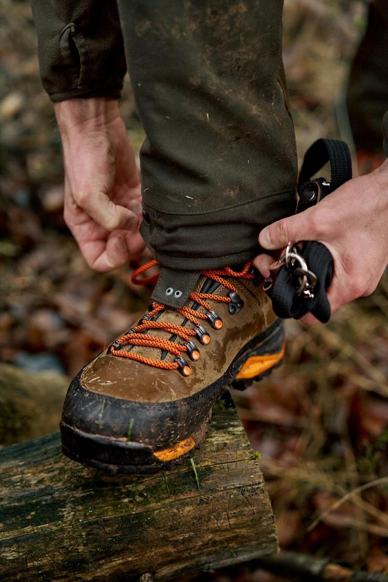 Harkila Saxnäs GTX Orange Mid Brown//orange
