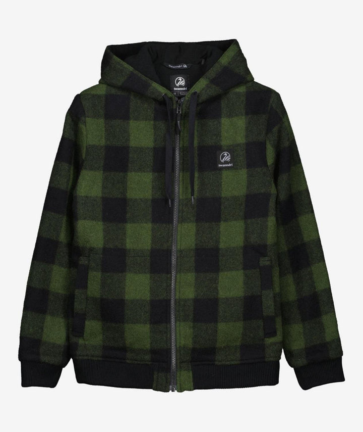 Swanndri Kids' Crooked River Wool Hoodie