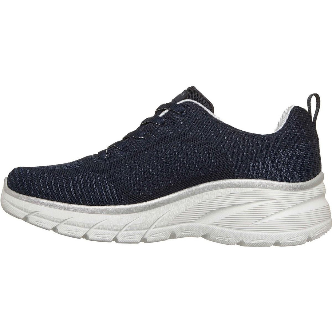 Skechers Fashion Fit 2.0 Trainers Navy/Silver – view 4