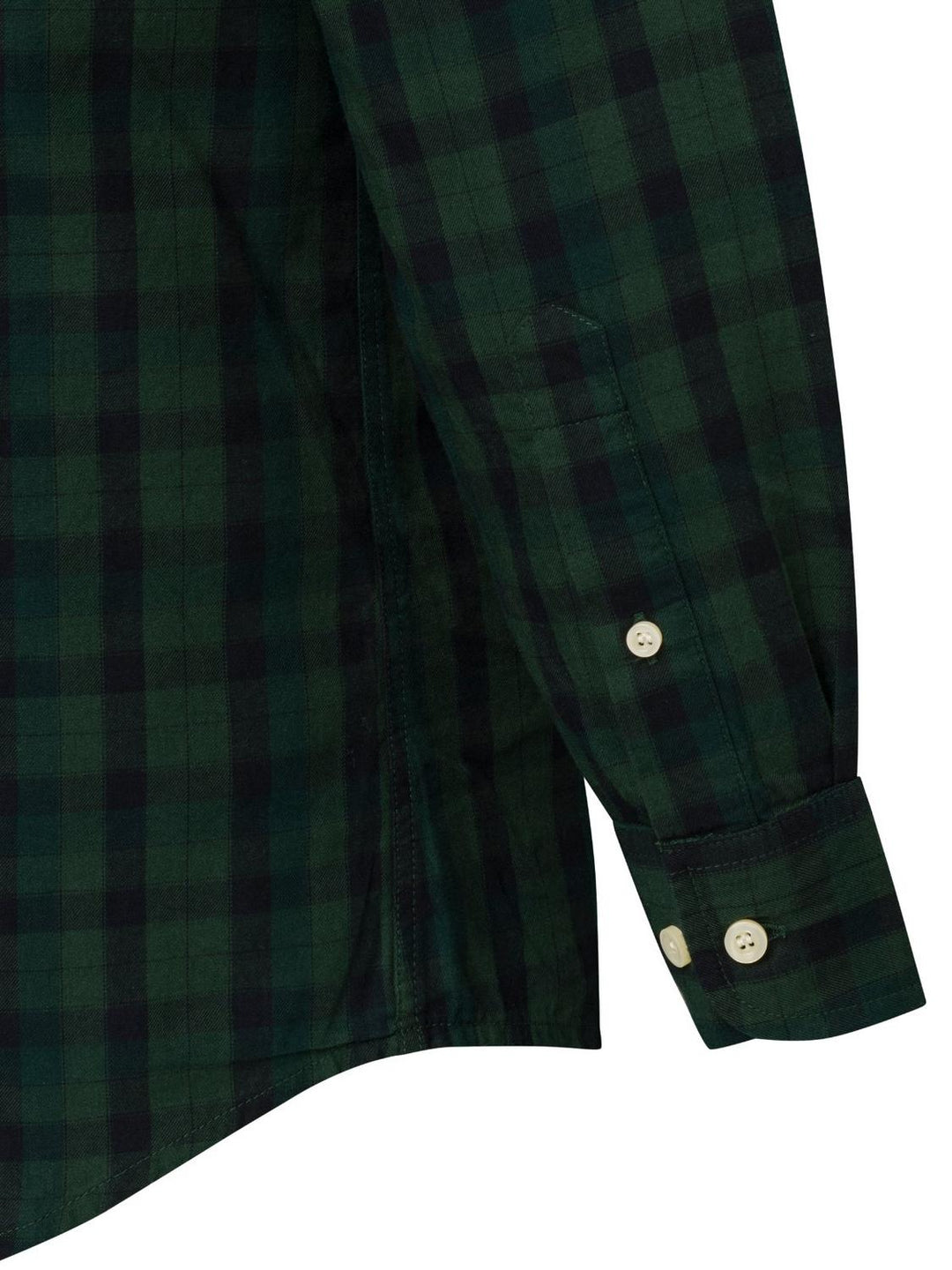 Bryggen Shirt Green and Black Check – view 5