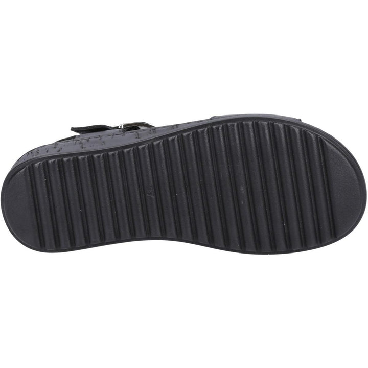 Hush Puppies Ellie Sandal Black/Black – view 3