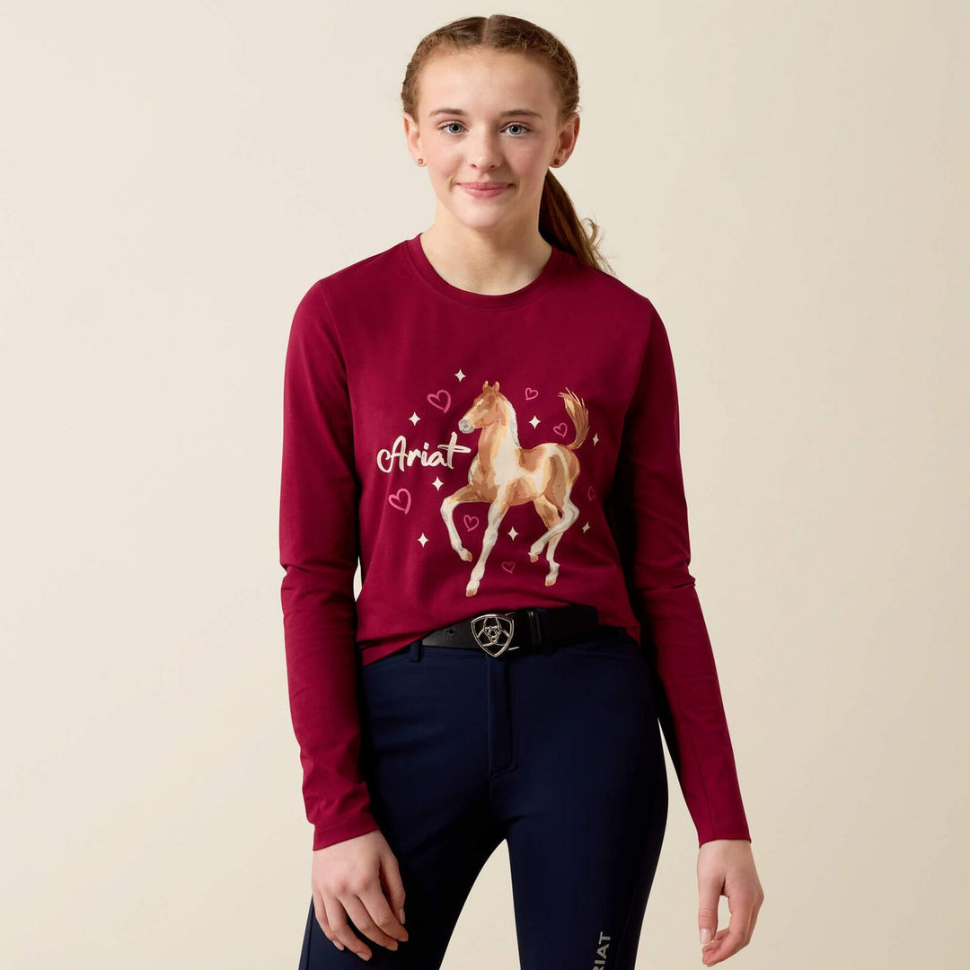Ariat Youth Painted Dream Long Sleeve T-Shirt
