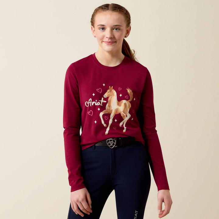 Ariat Youth Painted Dream Long Sleeve T-Shirt