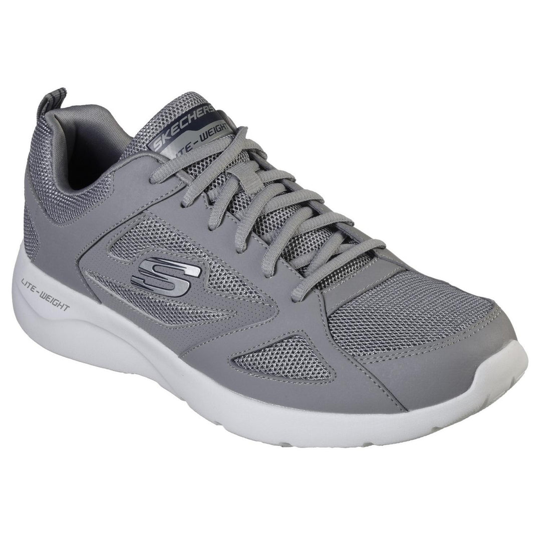 Dynamight 2.0 Lace Up Memory Foam Trainer Grey