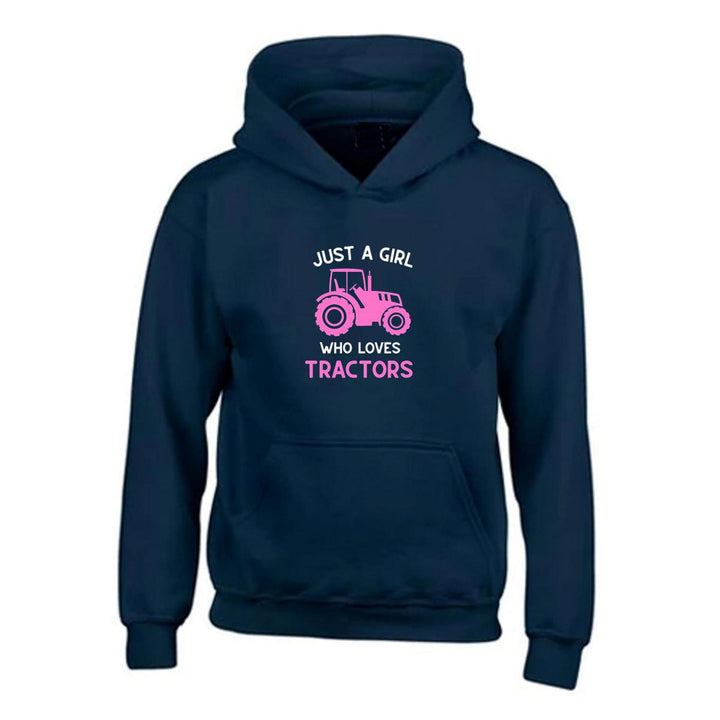 Urban Road Girls Tractor Hoodie - CL007