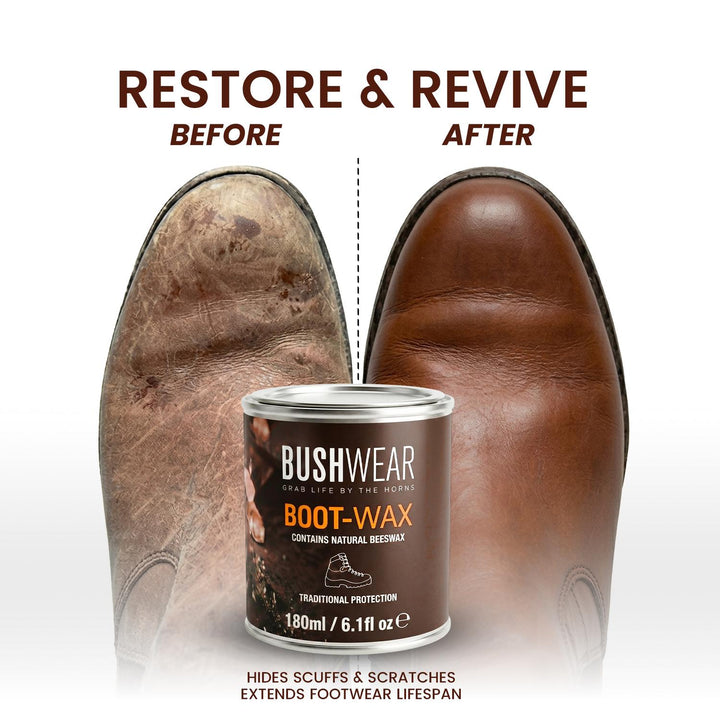 BushWear Superior Boot Wax 180ml Tub – view 9