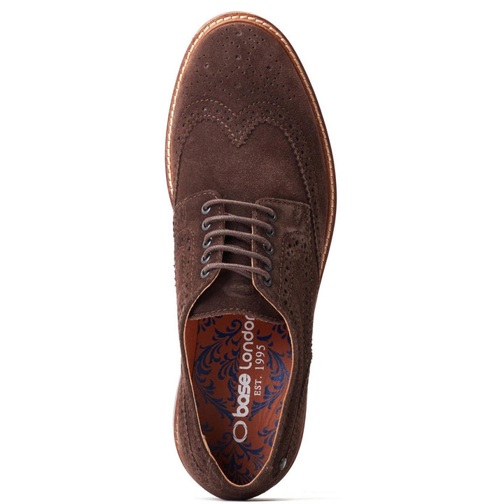 Hatfield Brogue Shoe Burnt Brown