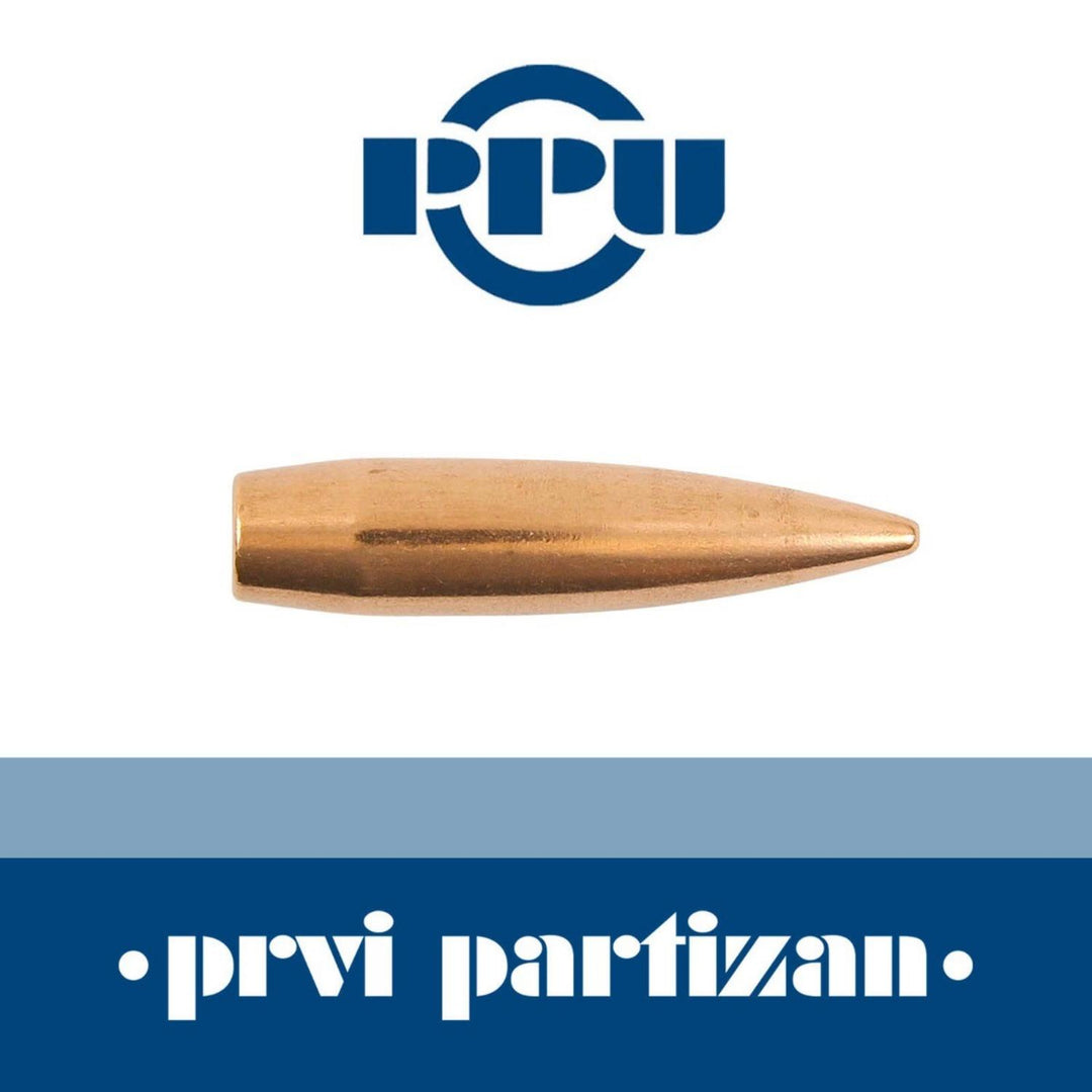 PPU Prvi Partizan .308 174gr FMJ BT Bullets, Pack of 100