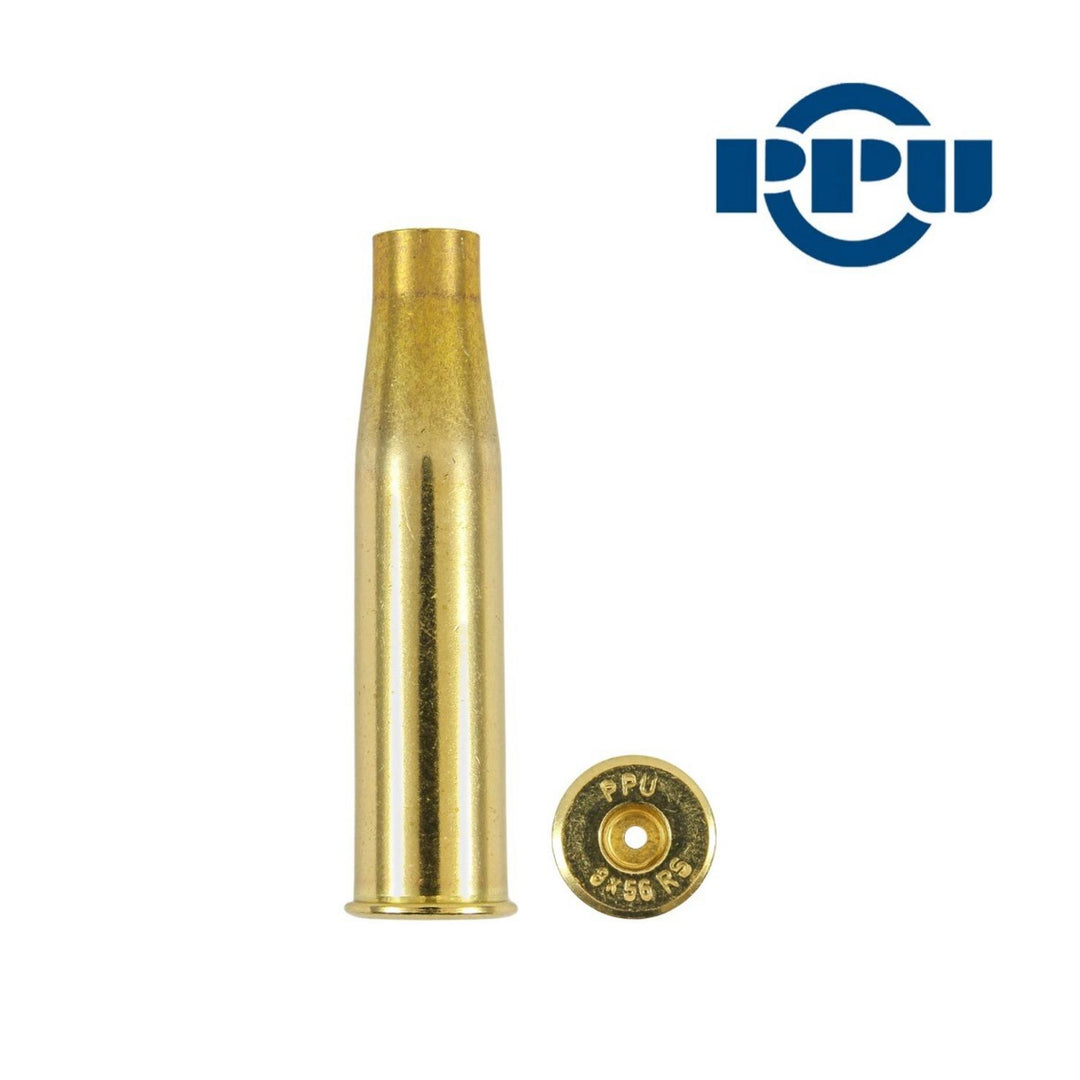 PPU Prvi Partizan 8 x 56 Mannlicher Brass Cases, Pack of 100