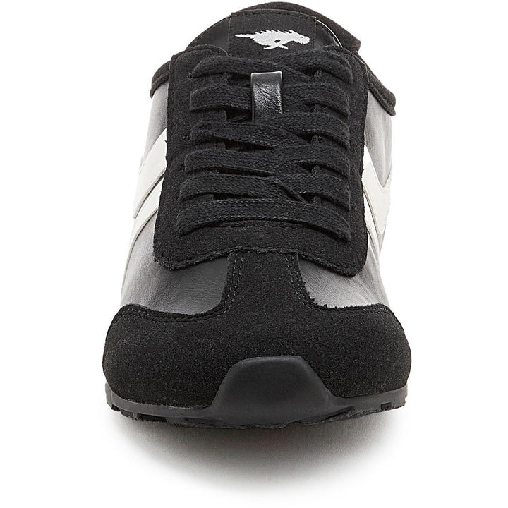 Rocket Dog Destin PU Combo Trainers Black/White – view 7