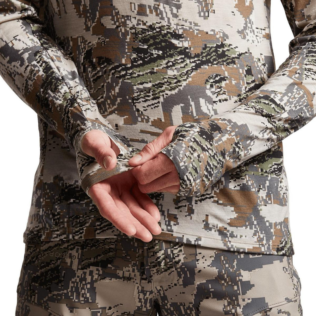 Sitka Core Merino 120 LS Crew Optifade Open Country