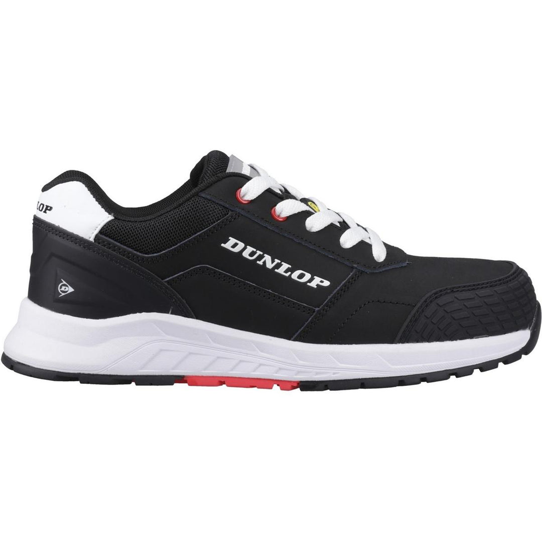 Dunlop Storm Safety Shoes Black/White/Red