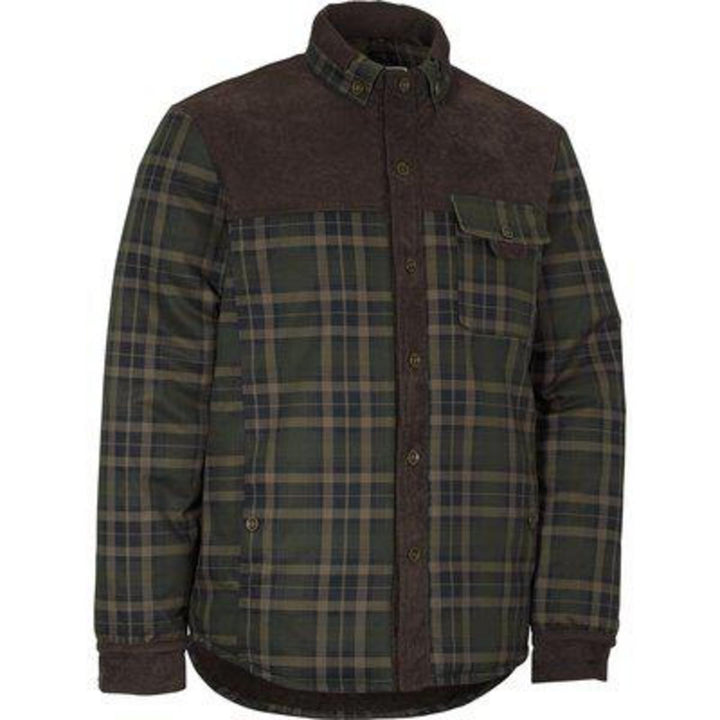 SwedTeam Crest M Pile Shirt - Swedteam Brown