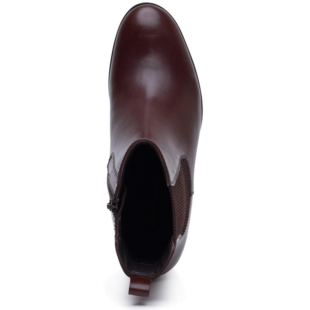 Camellia Heeled Boot BROWN