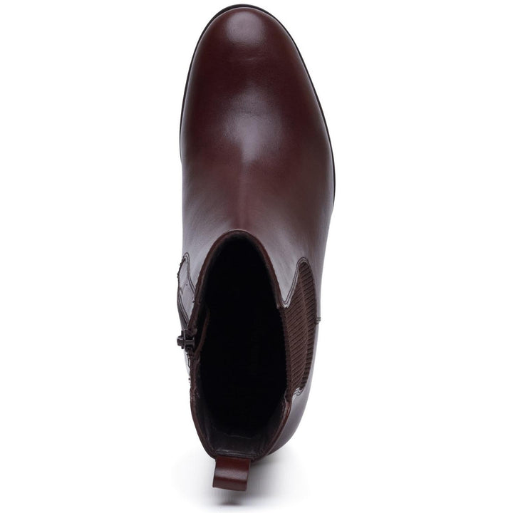 Camellia Heeled Boot BROWN