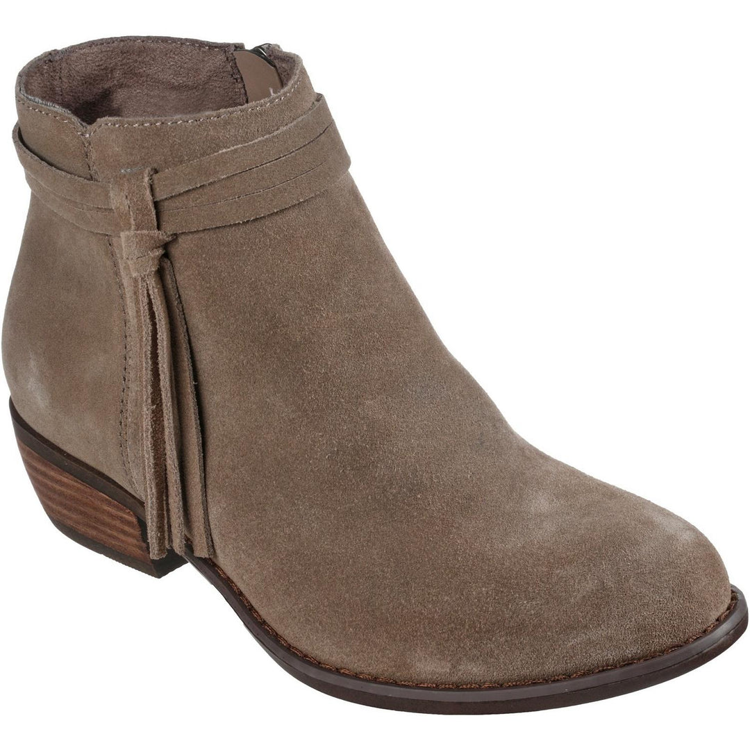 TEXAS MODERN WESTERN Dark Taupe Suede
