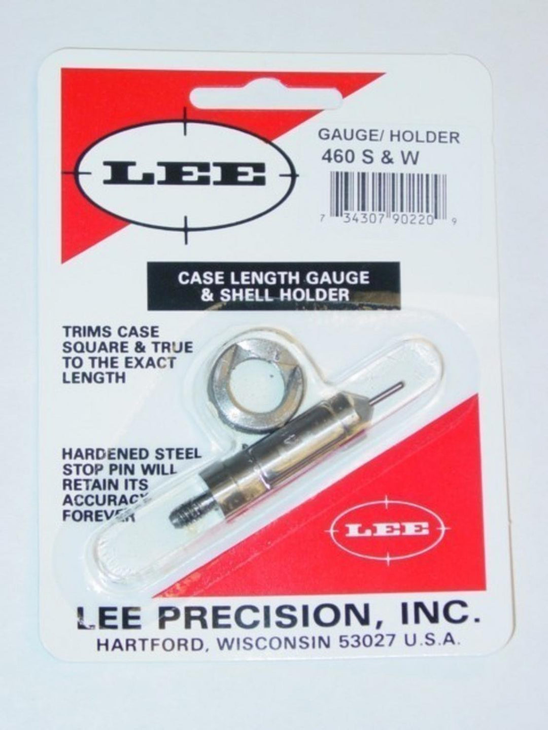 Lee Precision 460 Smith & Wesson Case Length Gauge and Shell Holder