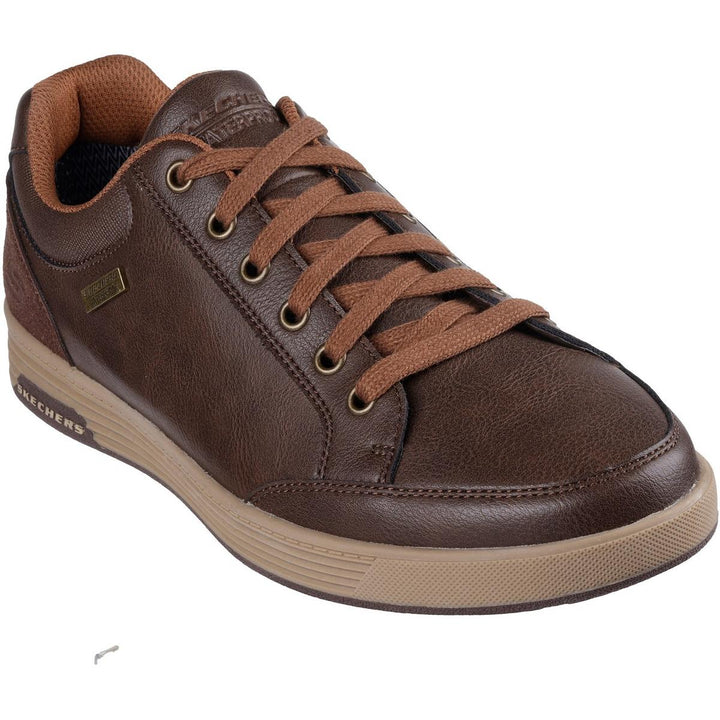 Skechers Cavell Sparkman Shoes Chocolate