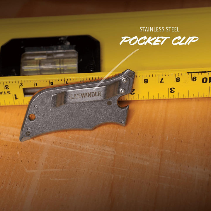 Outdoor Edge SlideWinder Retractable Utility Knife and Multi-Tool