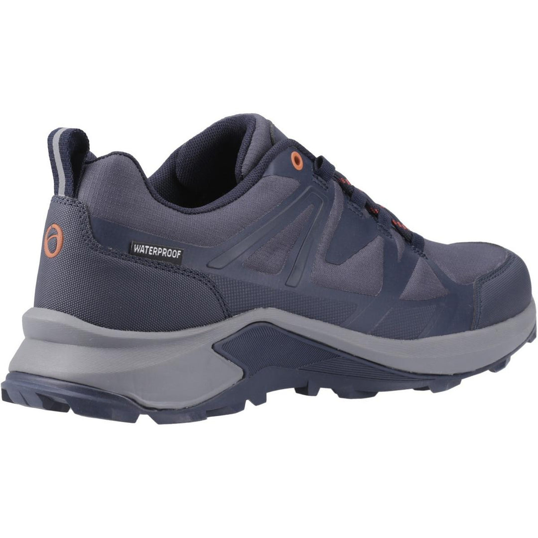 Cotswold Horton Low Recycled Hiking Shoes WP Navy