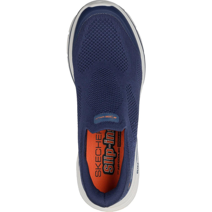 Go Walk 8 Pelayo Trainers Navy/Orange