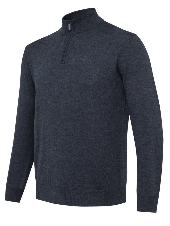 Beretta MERINO HALF ZIP SWEATER Ebony – view 3