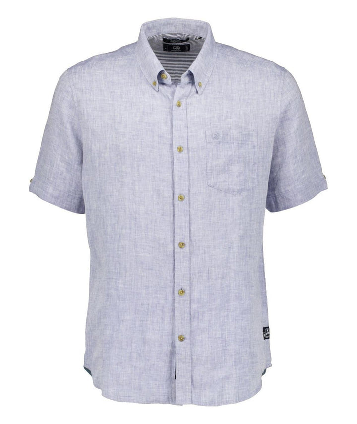 Swanndri Men's Humber Linen Short Sleeve Shirt