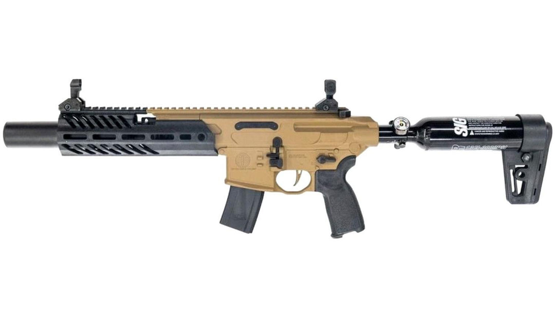 Sig Sauer MCX Canebrake PCP Air Rifle .177 Two-Tone FDE/Black
