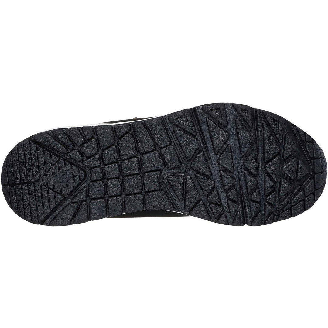 Skechers Uno Gen1 Trendy Jewels Trainer Black/Rose