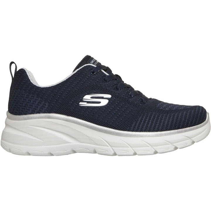 Skechers Fashion Fit 2.0 Trainers Navy/Silver – view 5