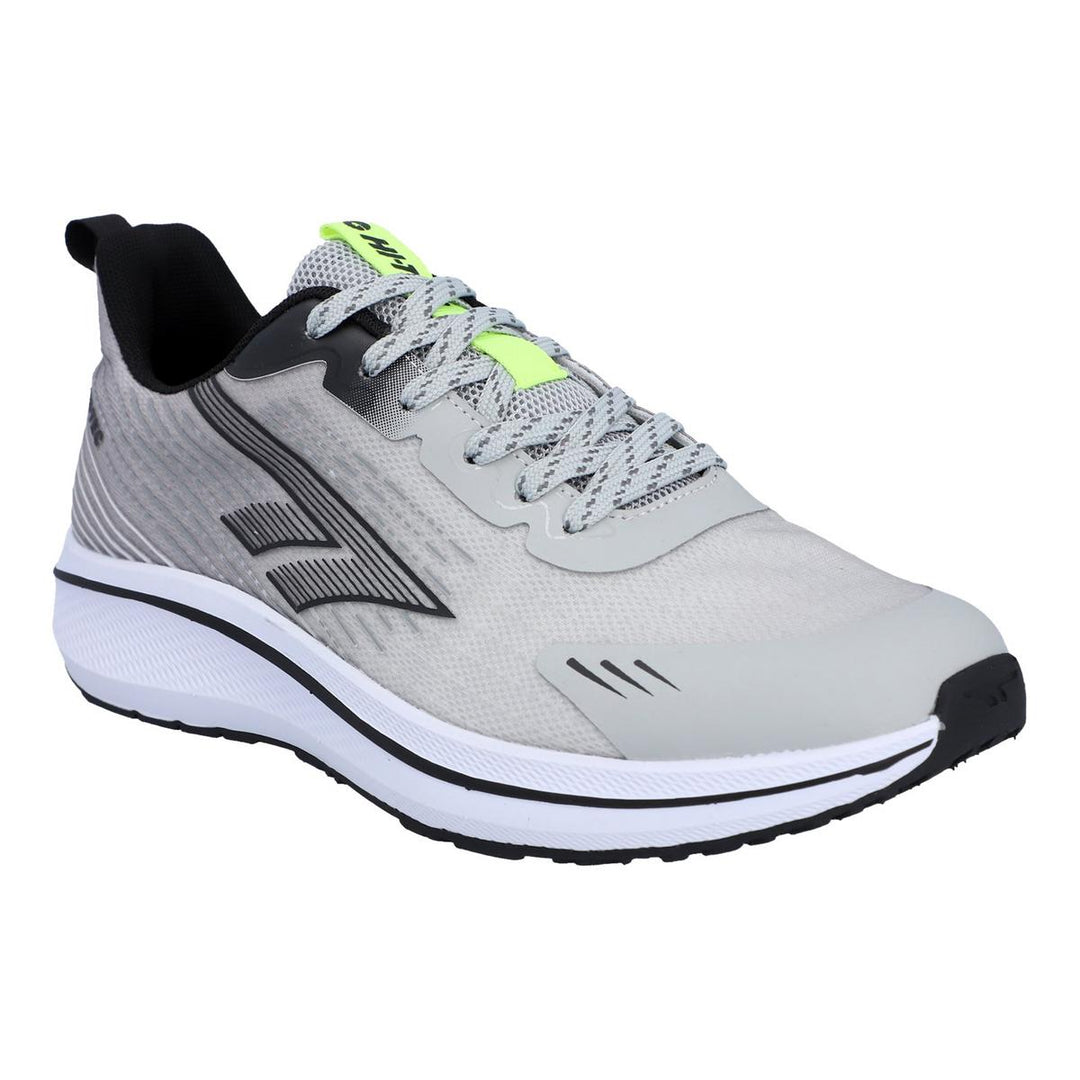 Hi-Tec Santorini Trainers Cool Grey/Black/Acid Lime