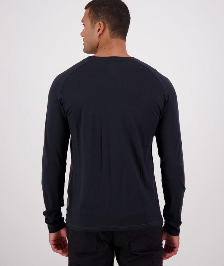 Swanndri Men's Carlton Long Sleeve Merino T-Shirt